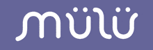 a purple background with the word mulu written on it