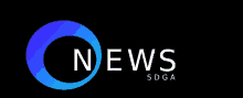 a blue circle with the words news sdga on it