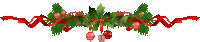 a christmas decoration with holly and red balls