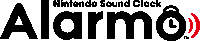 a logo for nintendo sound clock alarmo