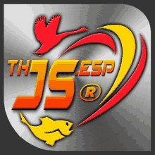 a logo for the esp with a bird and a fish on it