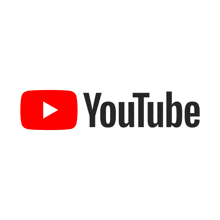 a youtube logo with a play button in the middle