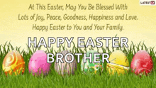 at this easter , may you be blessed with lots of joy , peace , goodness , happiness , and love .