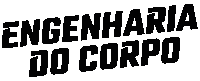 a logo for engenharia do corpo in black on a white background