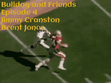 jimmy cranston brent jones is the name of the football player