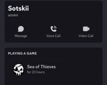 a phone screen shows that sotskii is playing a game for 23 hours