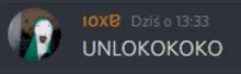 a screenshot of a discord chat with a picture of a bear and the name unlokokoko