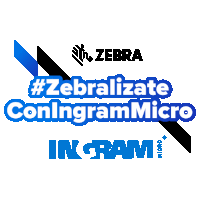 a zebra logo with the words #zebralizate conlngram micro