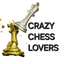 a picture of a chess piece with the words crazy chess lovers above it