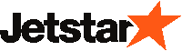 a jetstar logo with an orange star on it