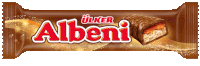 a package of ulker albeni candy bar