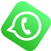 a green square with a white phone icon in the middle