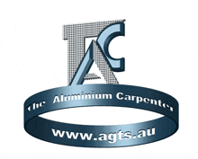 a logo for the aluminium carpenter is shown