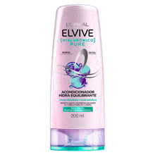 a bottle of l'oreal elvive hyaluronic pure conditioner