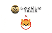 a logo for locker token with a picture of a dog on it