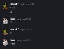 a screenshot of necufifi sing a luka and real