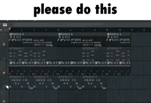 a computer screen with the words please do this on top of it