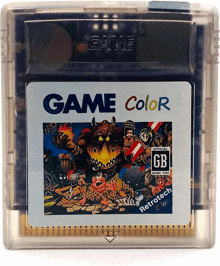 a game color cartridge for a game boy