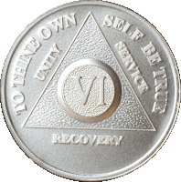 a silver coin that says to think own self be true and unity