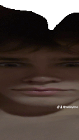 a close up of a person 's face with a watermark that says widaylife