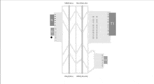 a black and white map of an airport with a t1 , t2 , t3 , and t4