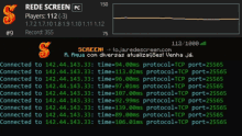 a screenshot of a computer screen that says rede screen pc