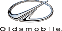 a logo for oldsmobile with a circle in the middle