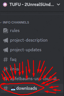 a screenshot of a discord channel called tofu