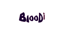 the word broodi is written in purple and red on a white background