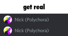 a screenshot of nick polychora and nick polychora on a discord channel