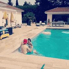 Swimming Bonding GIF