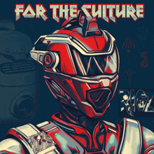 a poster with a robot and the words " for the future "