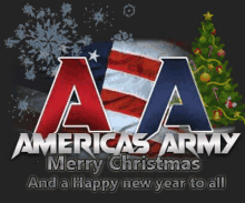 americas army merry christmas and a happy new year to all poster