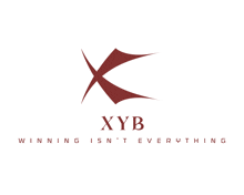 a logo for xyb which says winning isn 't everything