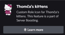 a hello kitty icon with the words thomica 's kittens