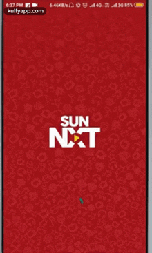 a phone screen shows the sun next app on it