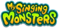 a colorful logo for my singing monsters is shown