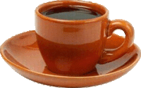 a brown cup of coffee is on a saucer