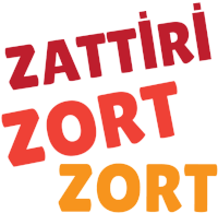 a logo that says zatteri zort zort