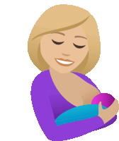 Breastfeeding Joypixels Sticker