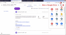 a screenshot of a google drive page with a red arrow pointing to a folder called classroom