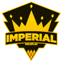 a logo for imperial roleplay with a crown