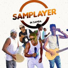 a poster for samplayer in samba shows a group of people