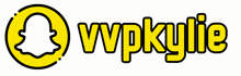 the logo for wpkylie has a snapchat icon