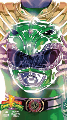 a mighty morphin power rangers comic book by higgins prasetya herms