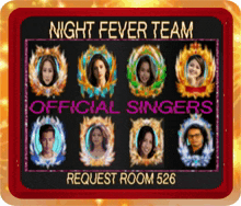 night fever team official singers request room 526 sign