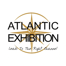 the logo for the atlantic exhibition leads to the right channel .