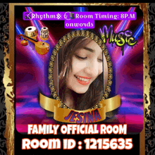 a poster for jesnia family official room room id : 1215335