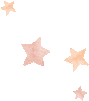 three pink stars on a white background .