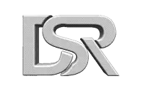 a 3d rendering of a letter sr on a white background